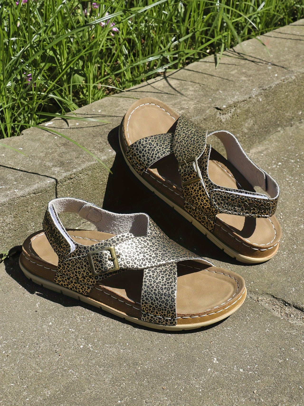 Ankle Strap Flat Sandals – Casual Open Toe Summer Footwear