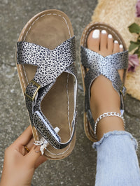 Ankle Strap Flat Sandals – Casual Open Toe Summer Footwear