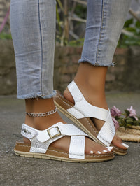 Ankle Strap Flat Sandals – Casual Open Toe Summer Footwear