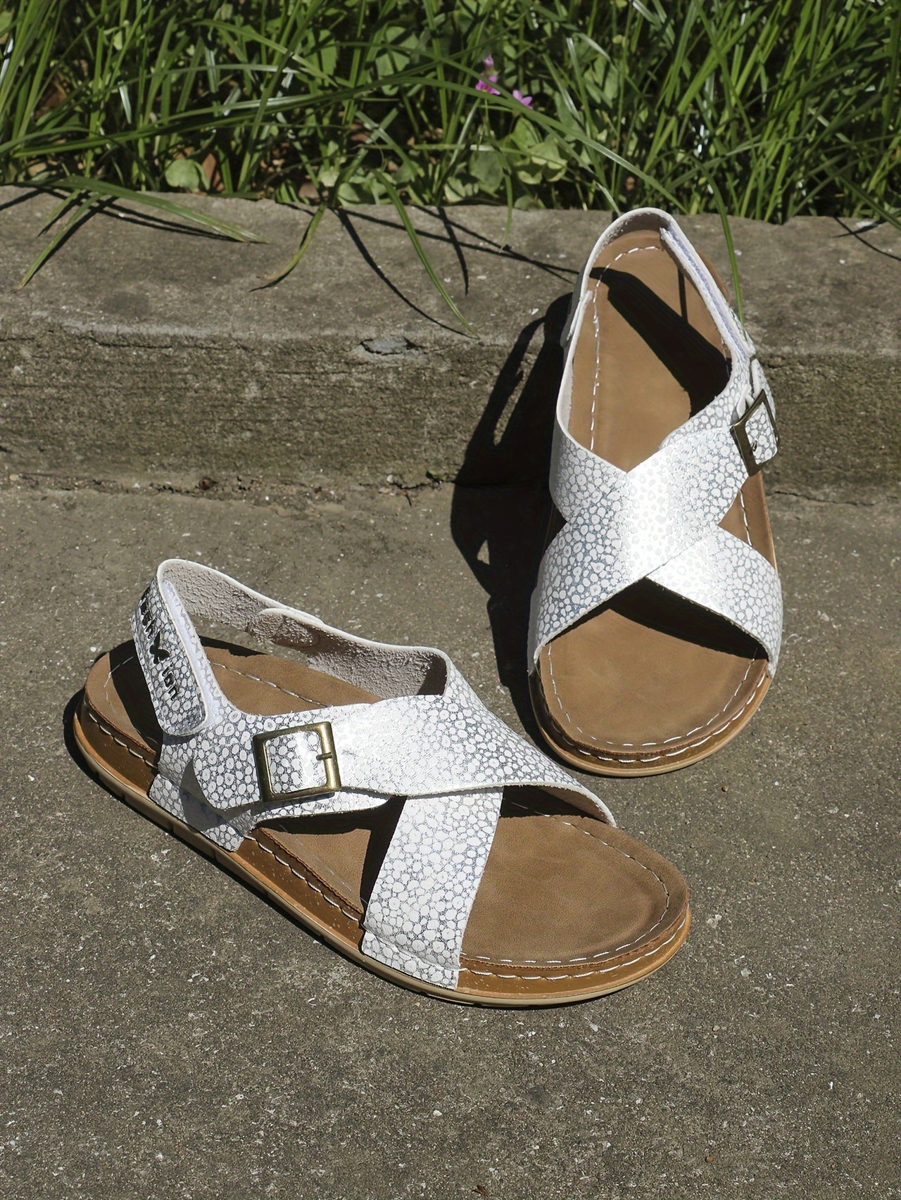 Ankle Strap Flat Sandals – Casual Open Toe Summer Footwear