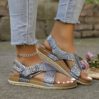 Ankle Strap Flat Sandals – Casual Open Toe Summer Footwear