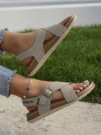 Ankle Strap Flat Sandals – Casual Open Toe Summer Footwear