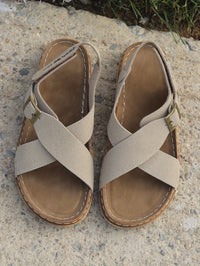 Ankle Strap Flat Sandals – Casual Open Toe Summer Footwear