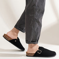 Casual Slip-On Flat Sandals – Round Toe Summer Comfort Shoes